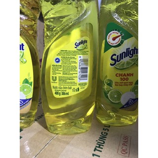 Nước rửa chén Sunlight Chanh 400g