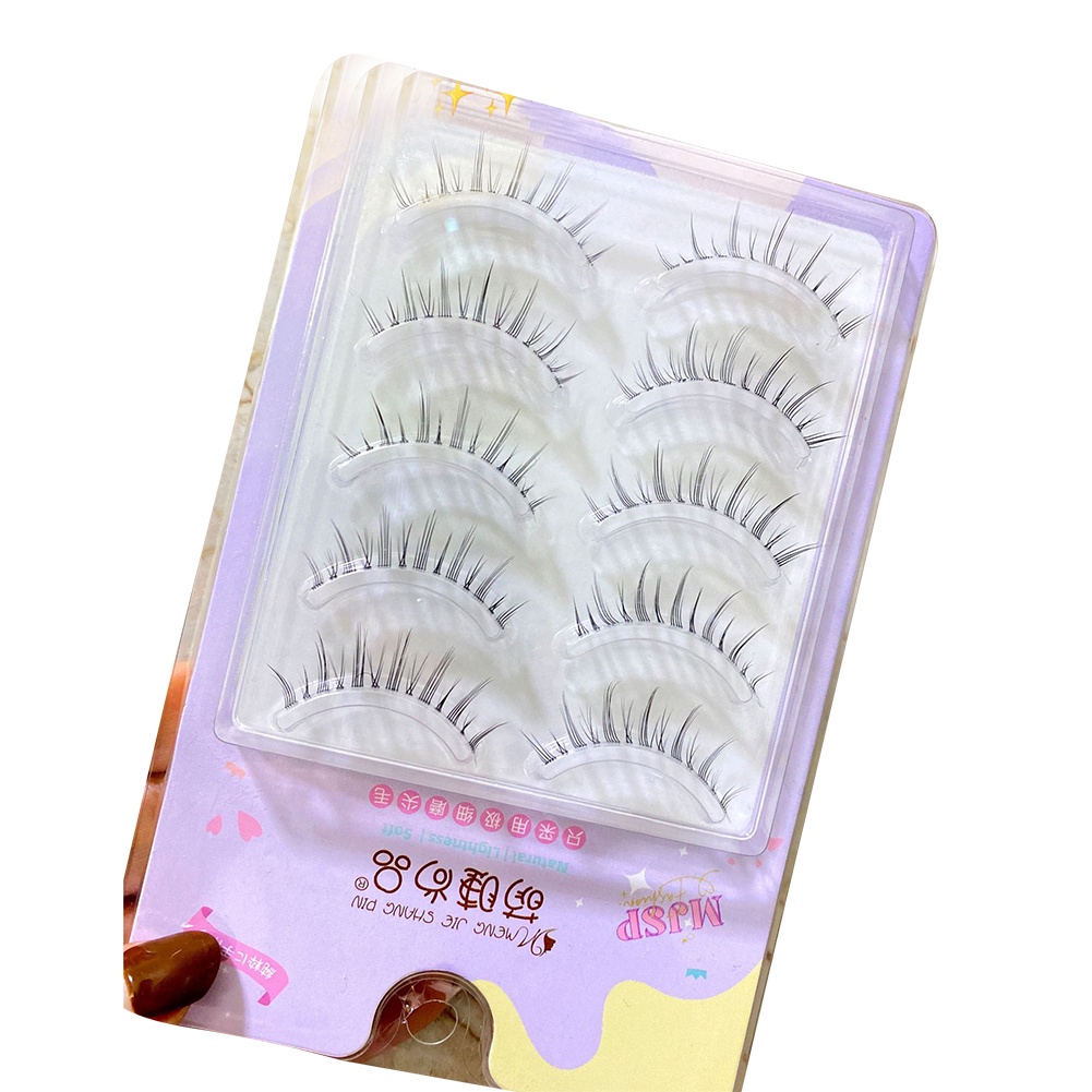 Lông mi giả chùm tóc tiên Barbie B tự nối độ dài 8-12mm No.3 mềm nhẹ YR