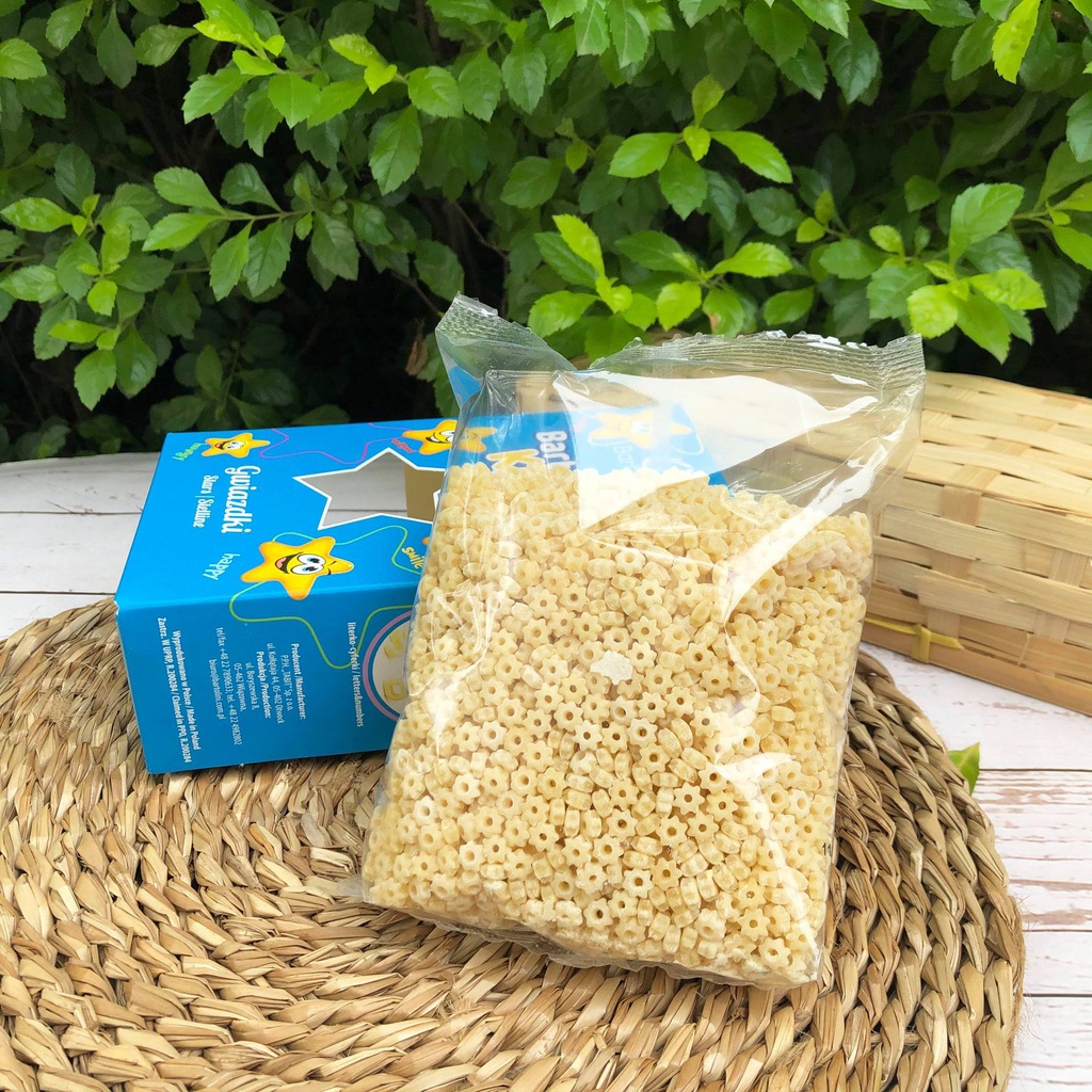 Mì nui cho bé hình ngôi sao/chữ cái chữ số Bartolini 250g