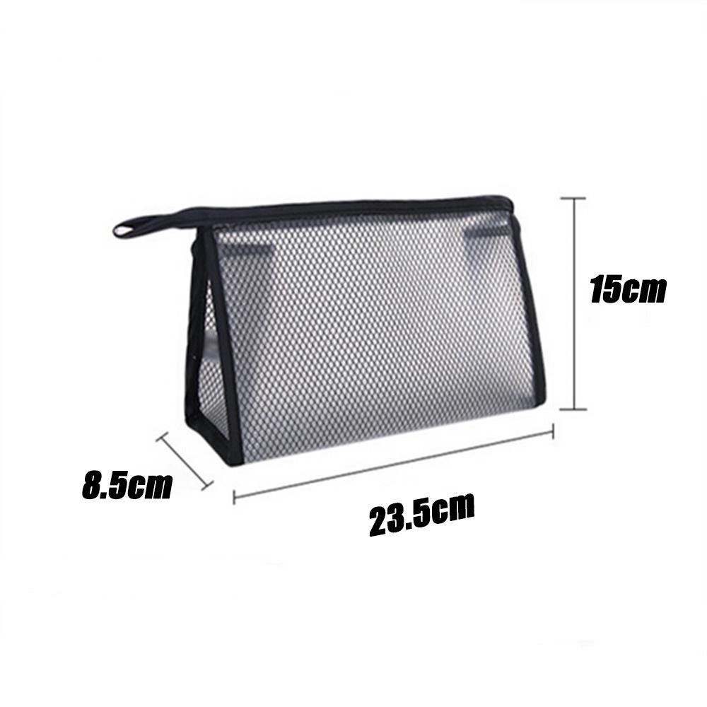 Túi đựng mỹ phẩm bằng PVC trong suốt chống thấm nước nhiều màu MIHAN1