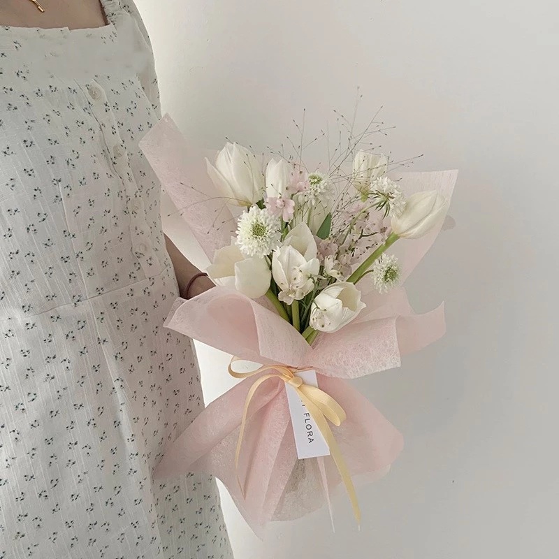 35 Tờ giấy bọc trang trí bó hoa/ chai rượu/ hộp quà làm đồ thủ công DIY