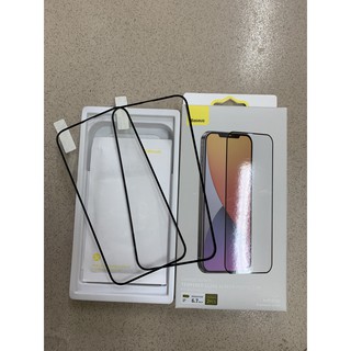 Kính cường lực Baseus full viền dẻo ip 12 pro max / 13Promax 6.7 inch ( 2 miếng/hộp)