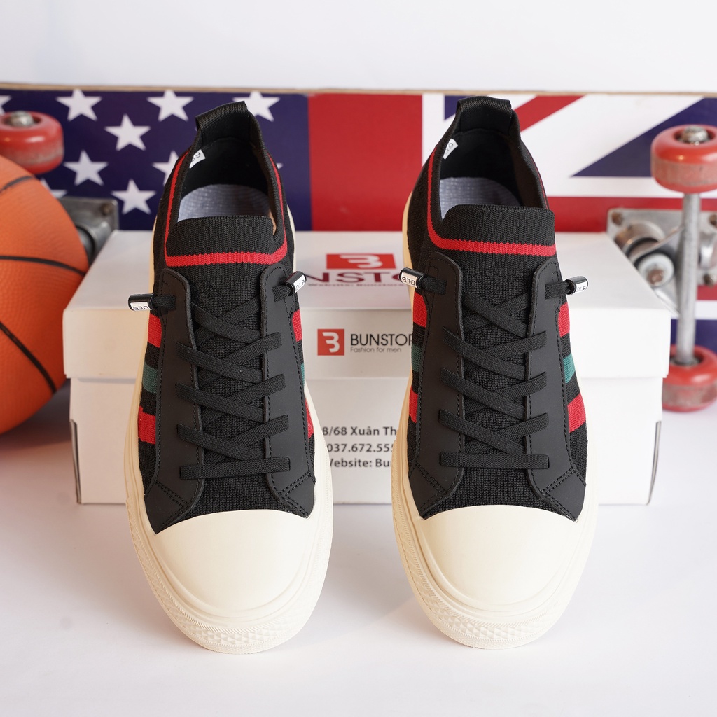Giày Nam cao cấp Bun Store - Giày da Nam đẹp Sneaker thời trang sang xịn G880D