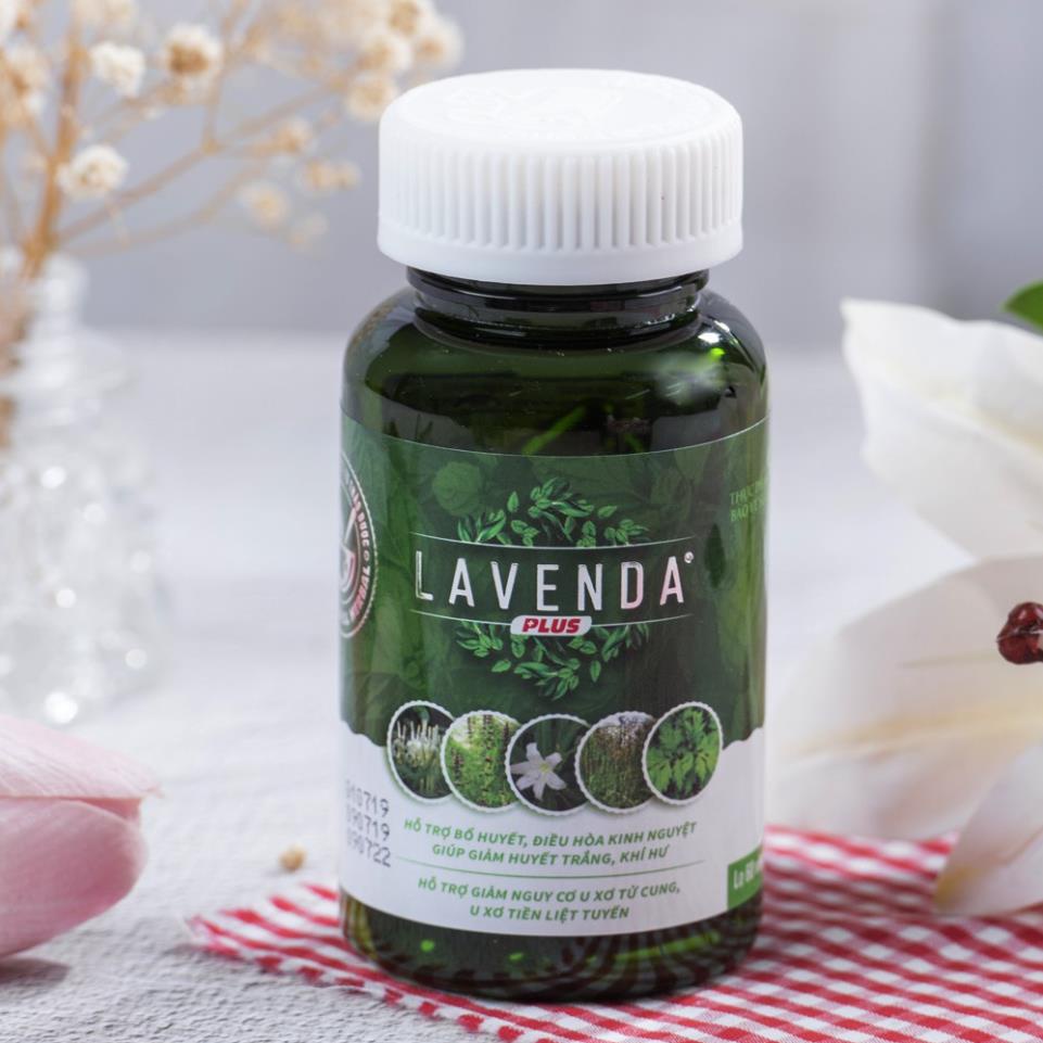 Viên uống Lavenda Plus - Hỗ trợ giảm nguy cơ u xơ tử cung