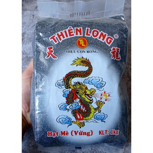 Hạt mè đen - Hạt Vừng đen loại 1  [túi 1kg]