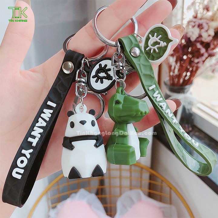 Móc khoá silicon độc đáo