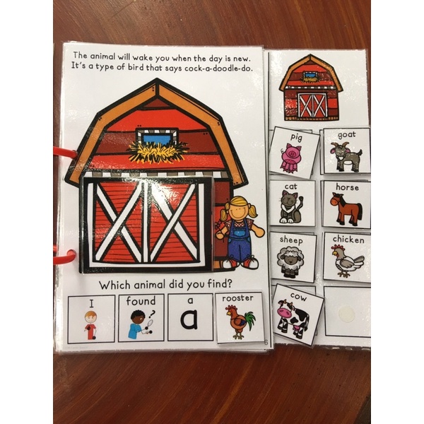 Giá huỷ diệt học liệu who’s hiding in the barn