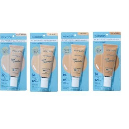 (hàng Mới Về) Kem Nền Dạng Lỏng Làm Sáng Da Dung Tích 25ml Wardah | BigBuy360 - bigbuy360.vn