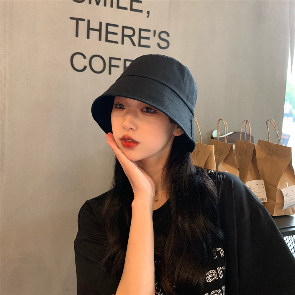 Mũ Tai Bèo Chống Nắng Màu Trơn Thời Trang Cho Phụ Nữ