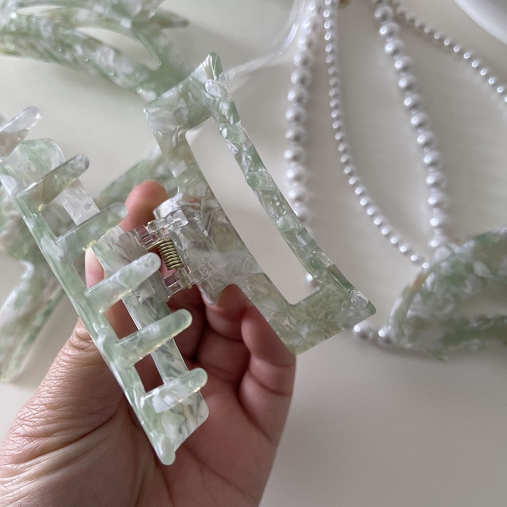 Kẹp Tóc Móng Vuốt Acrylic Hình Cua Thanh Lịch Cho Nữ