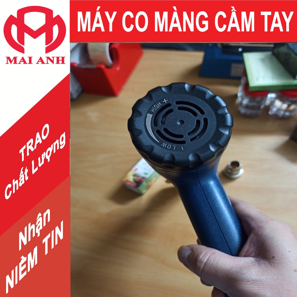 Máy co màng cầm tay, máy khò màng co, máy rút màng co