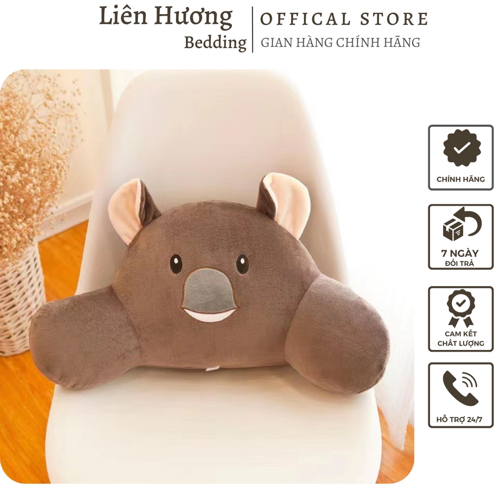 Tựa ghế văn phòng, tựa lưng bảo vệ cột sống, tránh đau lưng mỏi cổ bảo vệ sức khỏe tạo cảm giác thư giãn