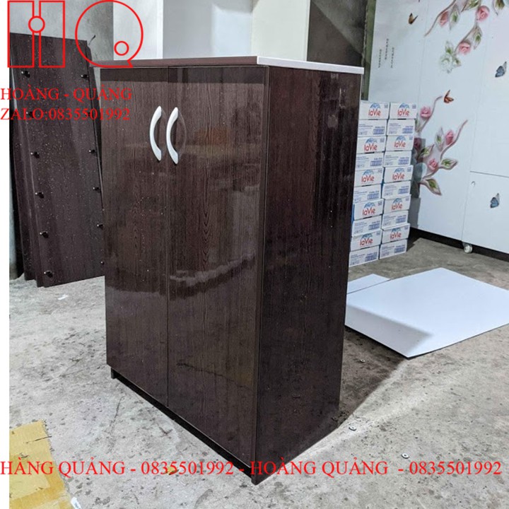 Tủ Giày Dép Nhựa Đài Loan-Mầu Vân Gỗ sang trọng miễn phí ship hcm
