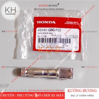 Cam phanh sau xe dream , wave nhỏ ( trục quả đào sau Mã: 43141GBG-B20 ) Chính hãng Honda Việt Nam (-10%)