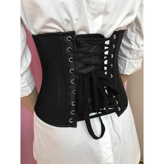 Gen nịt bụng Corset chuẩn - Corset lụa 25 xương