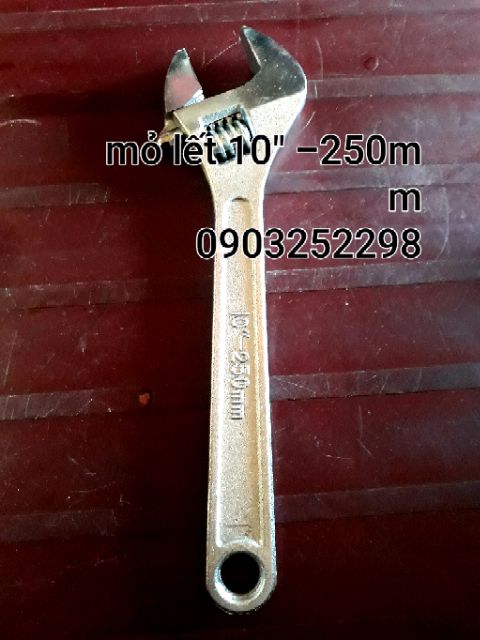 Mỏ lết đa năng nhỏ  10&quot;-250m m-cờ lê mỏ