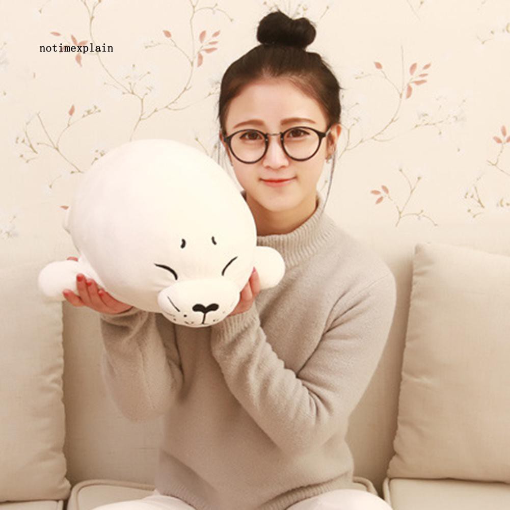 Gối nhồi bông dễ thương hình chú hải cẩu nhiều kích cỡ