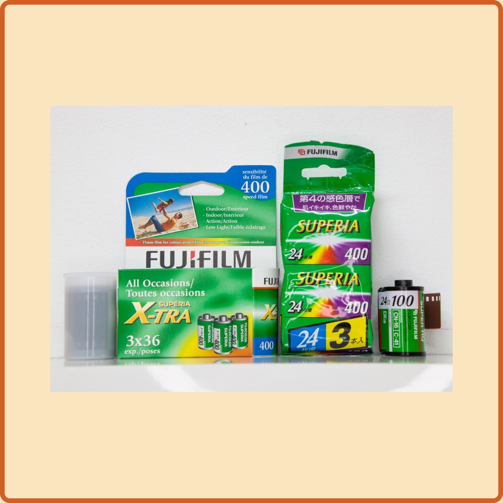 Phim Máy Ảnh 135mm Fujifilm Superia Xtra 400 36 Kiểu Indate 2024