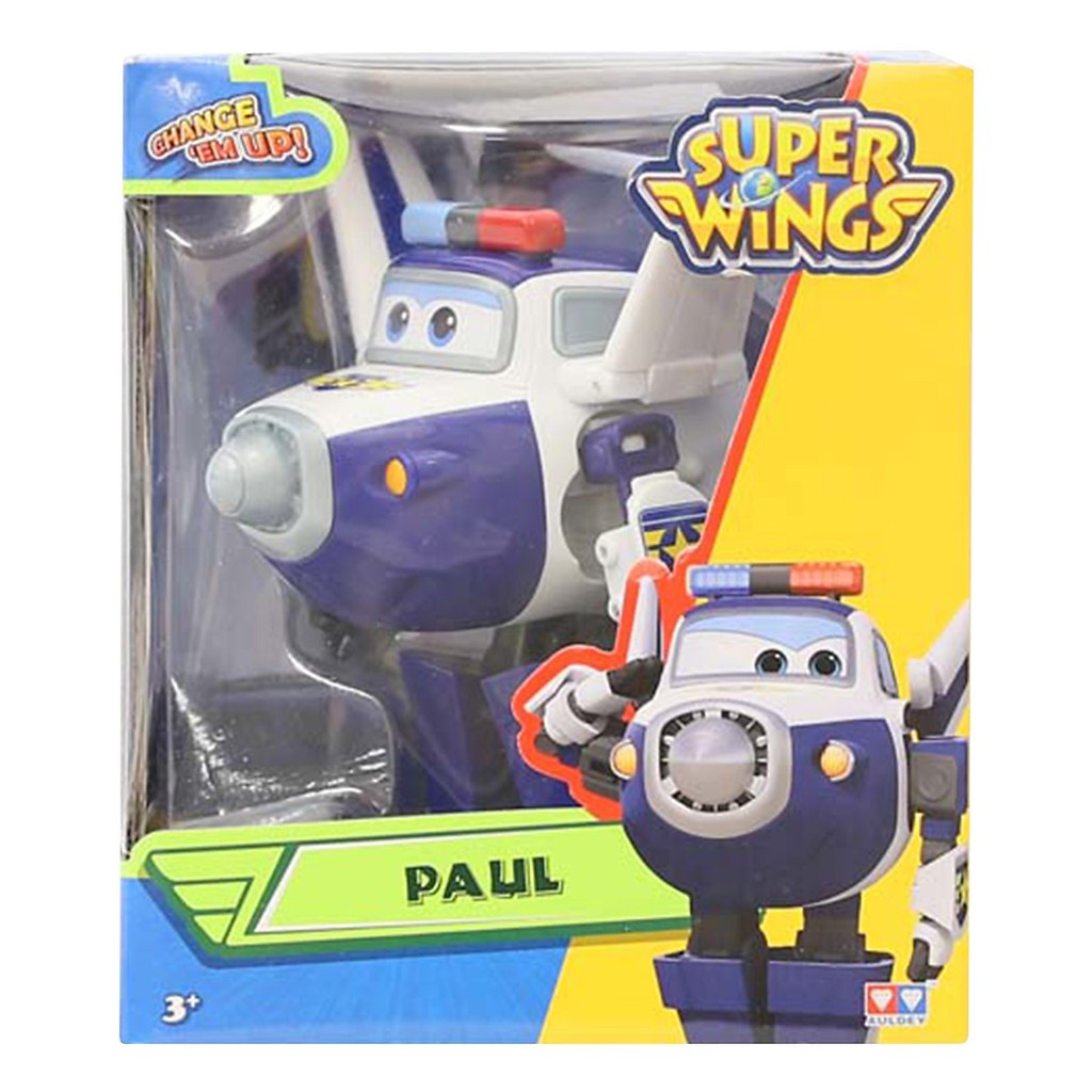 SUPER WINGS - ĐỘI BAY SIÊU ĐẲNG - ROBOT BIẾN HÌNH MÁY BAY CẢNH SÁT PAUL