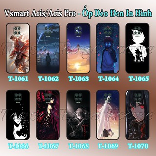 Ốp lưng Vsmart Aris/ Aris Pro dẻo đen in hình Anime siêu đẹp, siêu ngầu