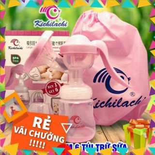Máy vắt sữa bằng Tay Kichilachi - Tặng Kèm 6 Túi Trữ Sữa (Giá Tốt Nhất)