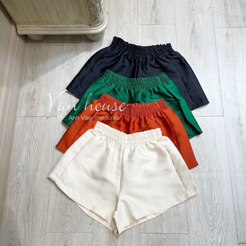 Quần sóc phồng nhiều màu