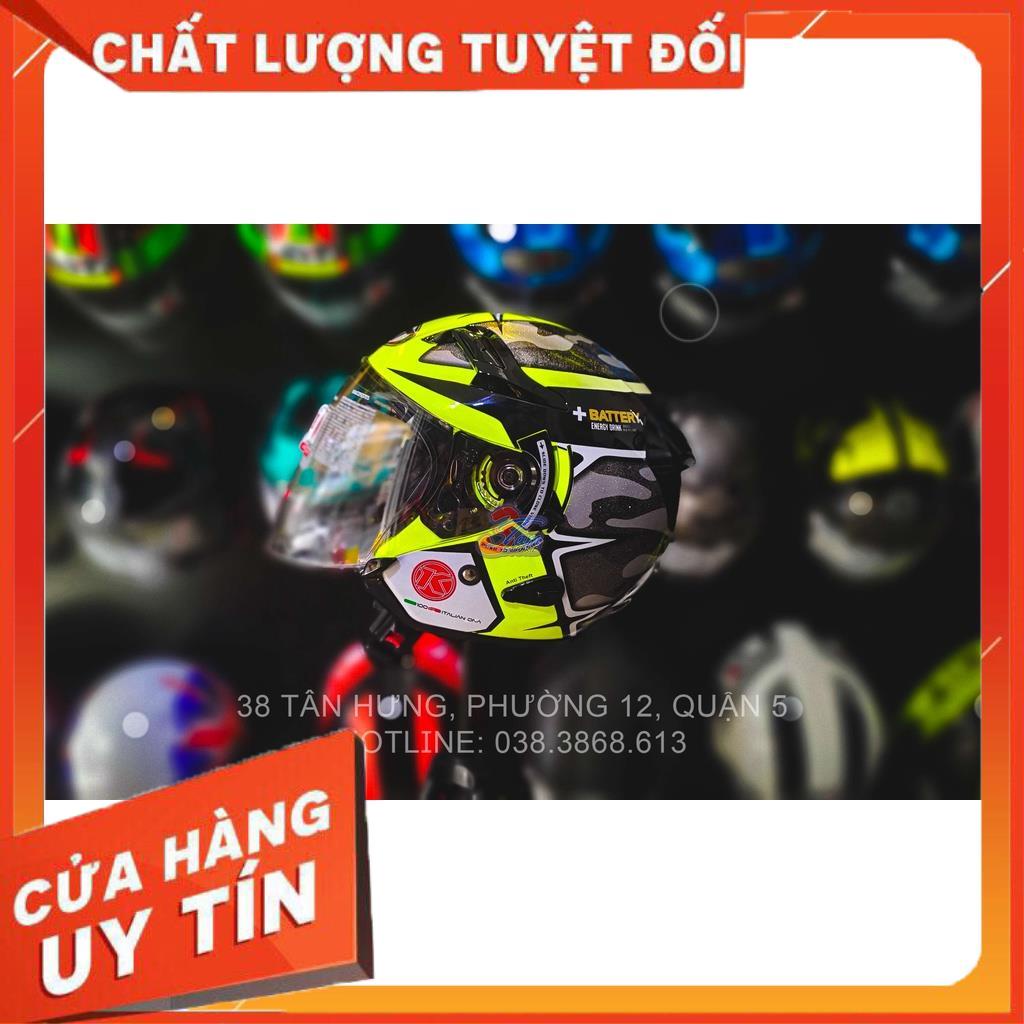 [CHÍNH HÃNG] MŨ BẢO HIỂM 3/4 KYT ESPARAGO GUN YWVNX023_NÓN BẢO HỘ YWVNX