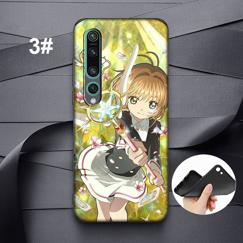 Ốp Lưng Tpu Mềm In Hình Anime Thủ Lĩnh Thẻ Bài Sakura Cho Xiaomi Mi 9t 10t Lite Pro Cc9 Cc9E Mix 2s Max 3 Note 10 Mi10T Mi9T