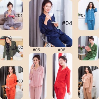 BỘ NGỦ LỤA NHUNG BỘ DÀI MÙA ĐÔNG HÀNG LOẠI 1 ĐỒ NGỦ MÙA ĐÔNG