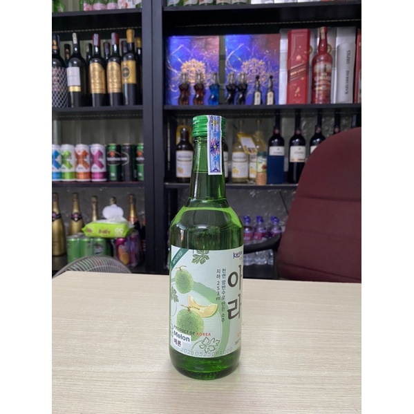 Soju Hàn Quốc Korice 360ml-Vị Dưa Lưới