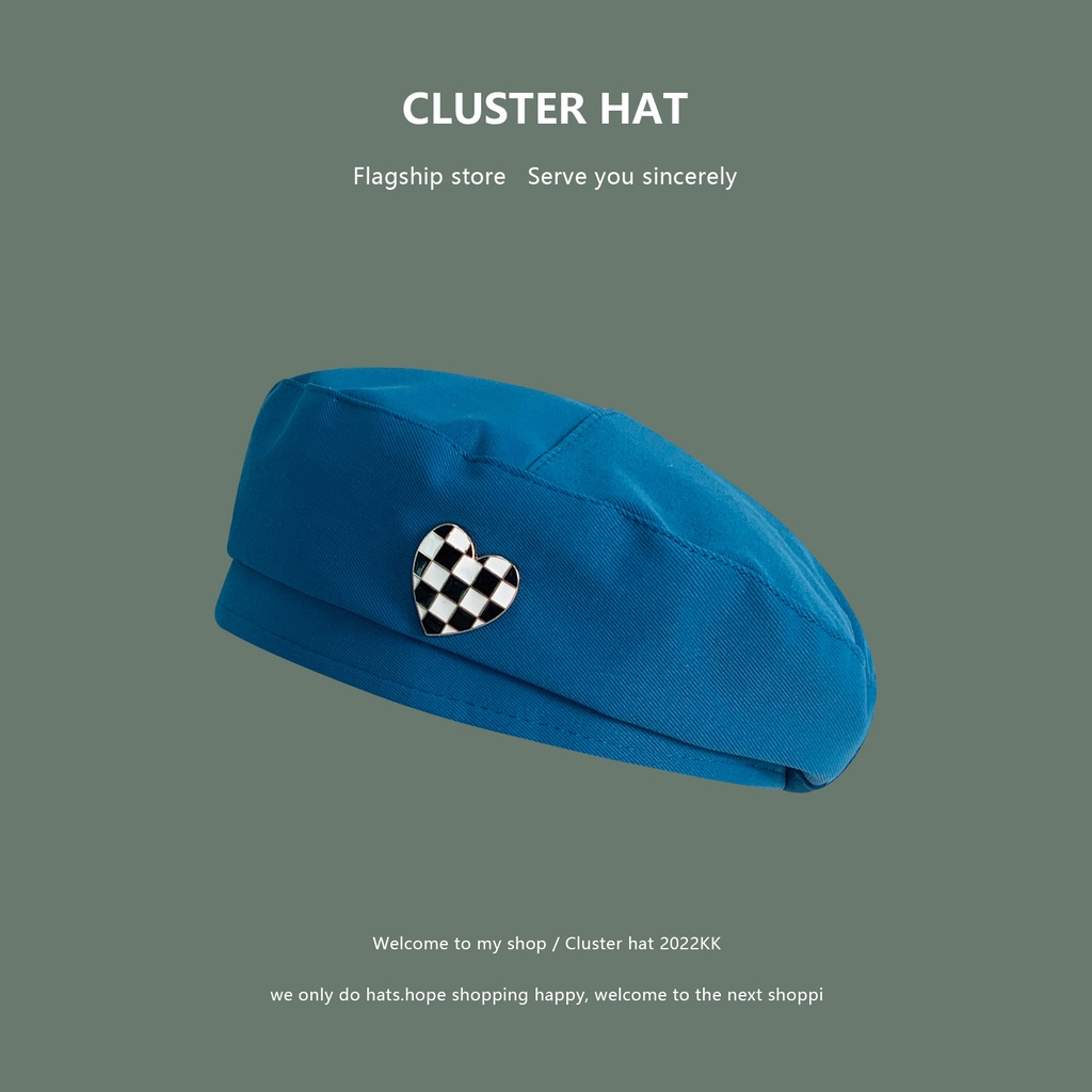 Mũ Beret Mỏng Phong Cách Nhật Bản Ngọt Ngào Thời Trang Xuân Hè Dễ Phối Đồ