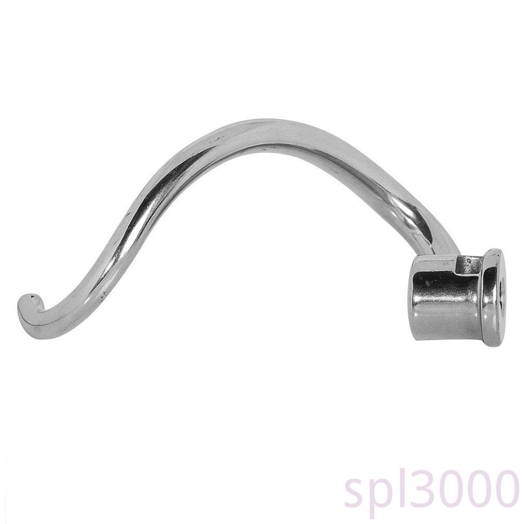 Móc Treo Bột Dạng Xoắn Bằng Thép Không Gỉ Thay Thế Cho Nhà Bếp 7-quart