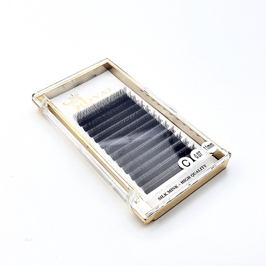 Mi Khay YY ROYAL EYELASH Cao Cấp|Đủ Độ Dài,Độ Cong|0.07|C,CC,D