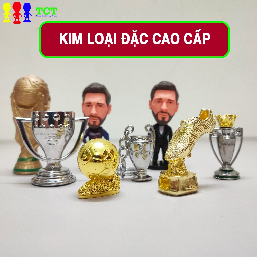 Mô hình cup danh hiệu kim loại các giải đấu