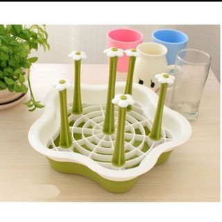 Follow shop_Khay hoa úp cốc chén 2 lớp Việt Nhật