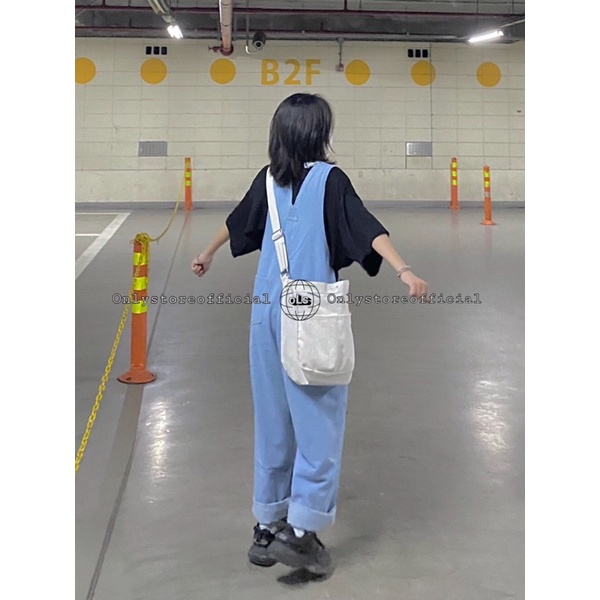 yếm xanh nhạt oversize ,nhận hàng có vấn đề liên hệ shop