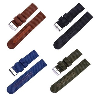 Wrist Watch Band Nylon Canvas Thicken Watches Strap