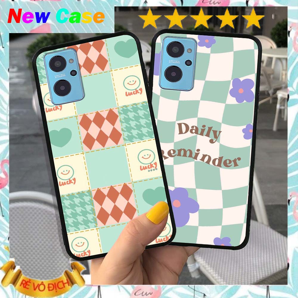 Ốp lưng Realme Realme Q5 / 9 4G / 9i / 9 Pro / 9 Pro+ 5G in hình caro good love cao cấp