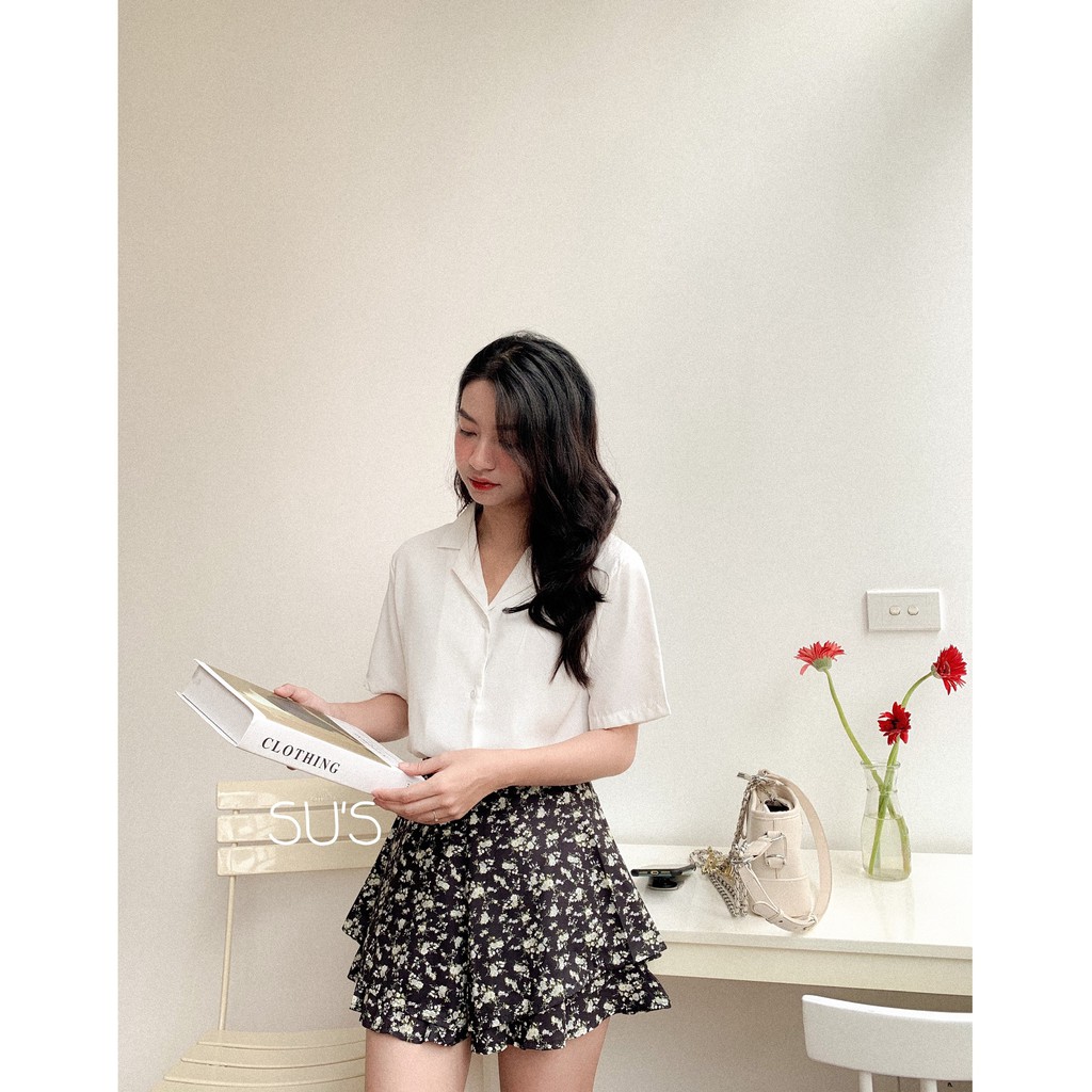 Quần váy 2 lớp hoa nhí CV197 SUSTORE | BigBuy360 - bigbuy360.vn