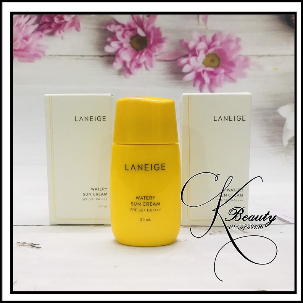 (mẫu mới date xa) Kem Chống Nắng Laneige Watery Sun Cream SPF50+ PA++++