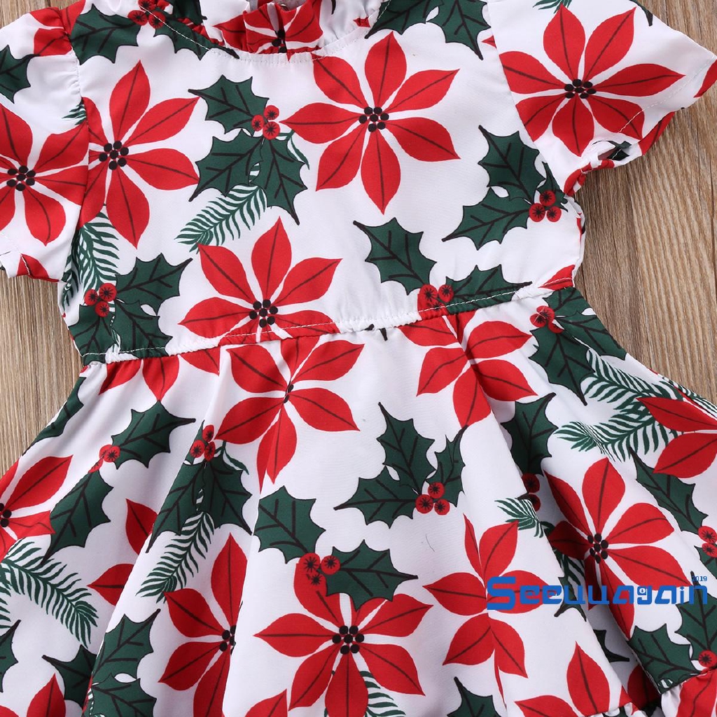 Đầm Xoè Tutu Hoạ Tiết Hoa Cho Bé Gái 1-5 Tuổi