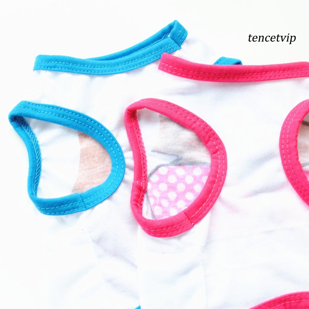Áo cho thú cưng in hình bikini độc đáo