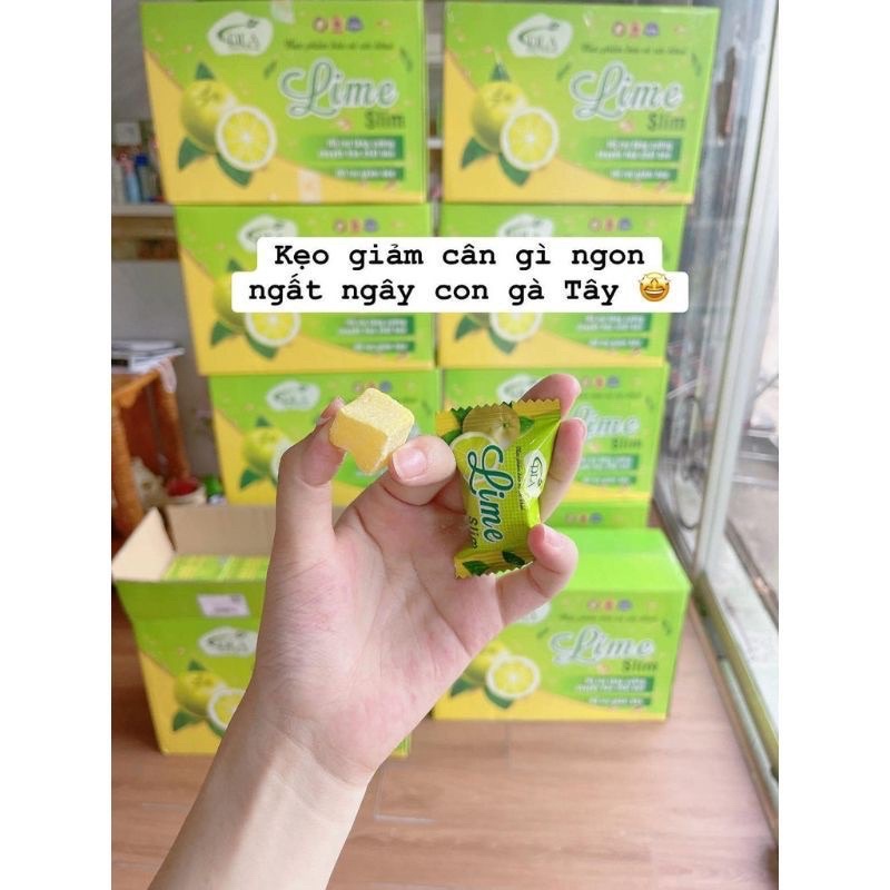 Kẹo Chanh Giảm Cân Chính Hãng hộp 7 viên