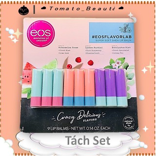 [EOS - Đủ bill US ] Tách Set son dưỡng môi EOS Flavor Lab Lip Balm 4g