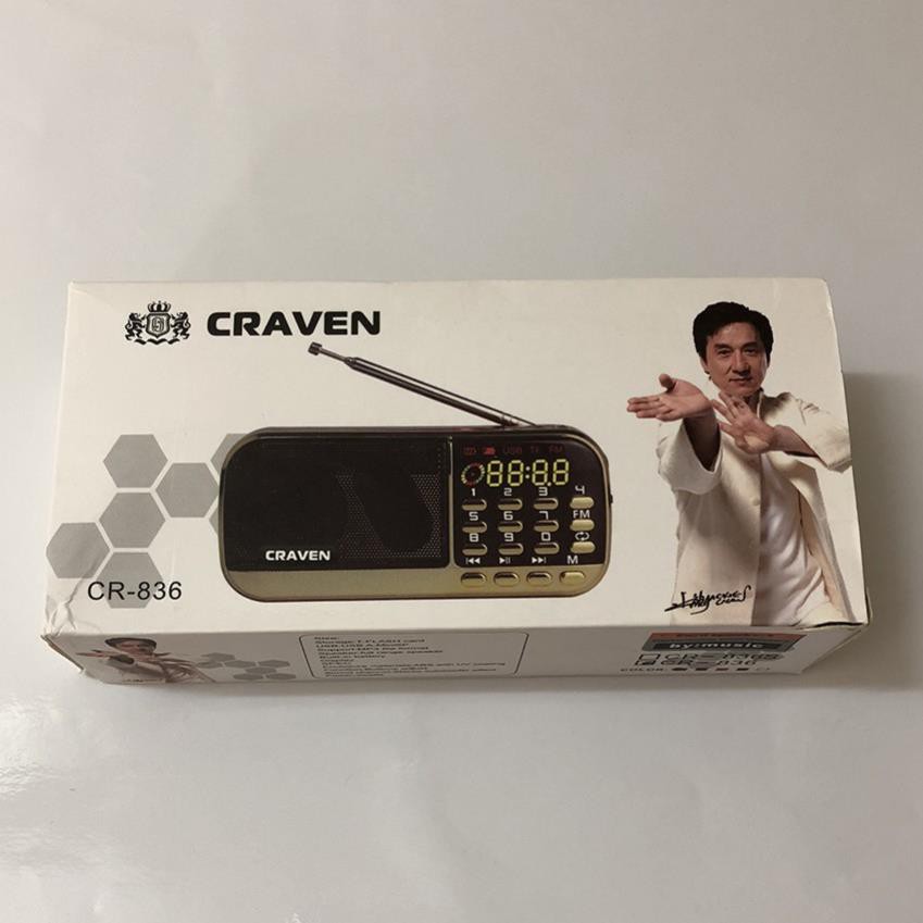 Loa usb,thẻ nhớ,FM Craven CR-836