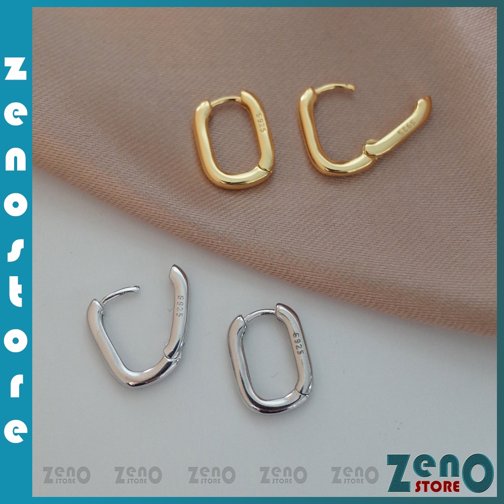 Khuyên tai basic, bông tai S925 không gỉ kiểu dáng đơn giản độc đáo KT22