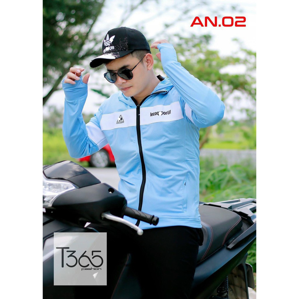Áo khoác chống nắng nam 4 Màu Thời Trang