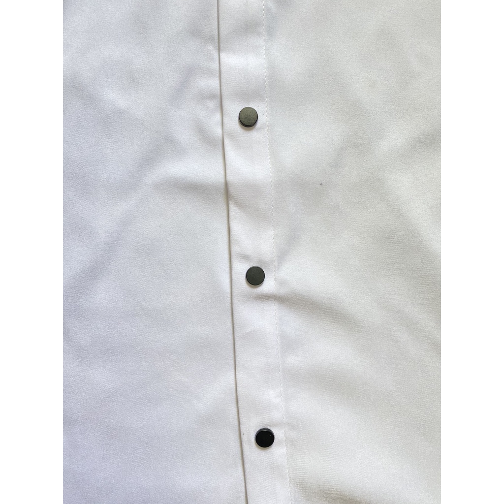 Áo Sơ Mi tay ngắn Đen Trắng Nam Nút Bấm Co Giãn Form Body Vải Siêu Chất Siêu Đẹp Size M->5xl cho 40 đến 75kg