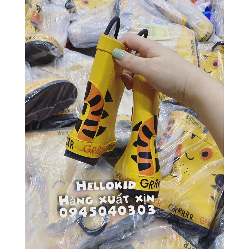 ủng hổ vàng đi mưa