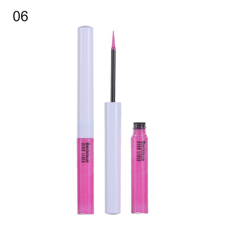Bút Kẻ Mắt Nước Màu Neon Kháng Nước Lâu Trôi